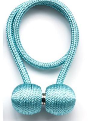 Magnetic Curtain Tie Back - Blue