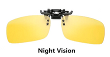 Load image into Gallery viewer, Clip on sunglasses - square Yellow